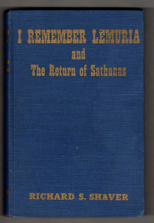 I Remember Lemuria by Richard S. Shaver (First Edition)