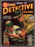Dime Detective Mar 1943 Cornell Woolrich, Desoto Cvr - Pulp