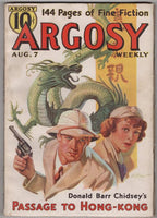 Argosy Aug 7 1937 V. E. Piles Cvr; Donald B. Chidsey; Theodore Roscoe; Luke S...