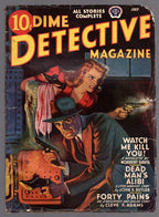 Dime Detective Jul 1941 De Soto Cvr John Butler, Norbert Davis - Pulp