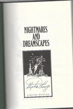 Nightmares & Dreamscapes by Stephen King ( 1st Limited Ed)