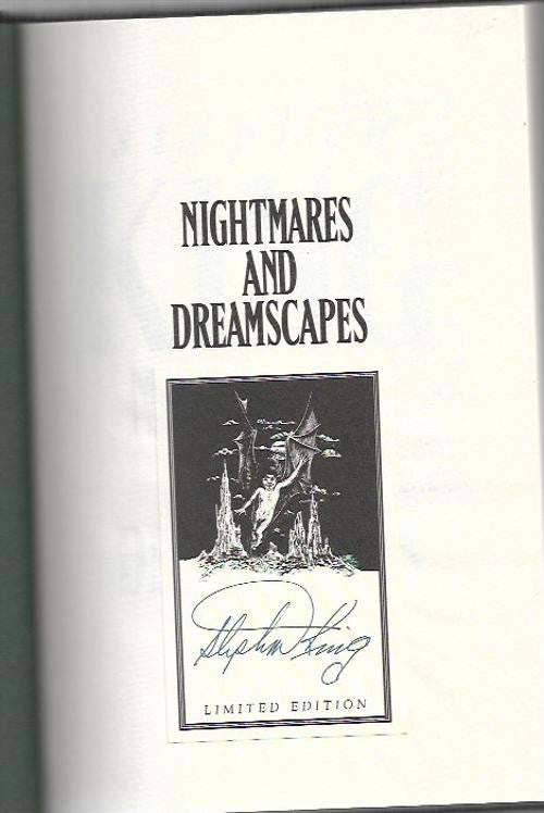 Nightmares & Dreamscapes by Stephen King ( 1st Limited Ed)