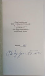 The Unreasoning Mask by Philip Jose Farmer (First Edition, Limited) Signed