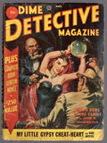 Dime Detective Aug 1951 Saunders GGA  John D. MacDonald- Pulp
