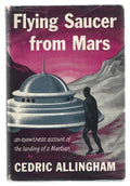 Flying Saucers from Mars by Cedric Allingham (First Edition)