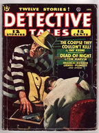 Detective Tales Jan 1948 Keene The Corpse they Couldn't Kill - Pulp