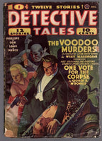 Detective Tales Aug 1939 Wyatt Blassingame, George A. McDonald - Pulp