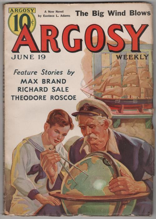 Argosy Jun 19 1937 V. E. Pyles Cvr; Cornell Woolrich; Max Brand; Richard Sale