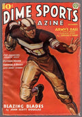 Dime Sports Dec 1937 Football Cvr,  Judson P. Philips - Pulp