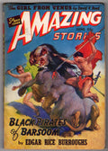 Amazing Stories" June 1941 Edgar Rice Burroughs, J. Allen St. John Cvr
