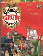 Scientific Detective Jan 1930 Electric Shock Cover, Arthur Reeve - Pulp