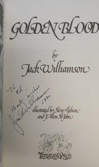 Golden Blood by Jack Williamson (First Edition) Signed