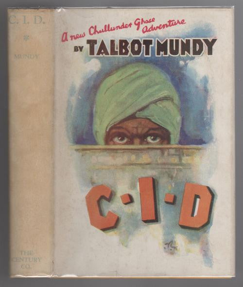 C.I.D. by Talbot Mundy (First Edition) Original DJ