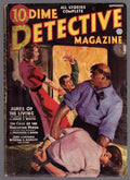 Dime Detective Sep 1936 Leslie White- Arson Dick, Fred Davis - Pulp