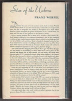 Star of the Unborn by Franz Werfel (First Edition) Rare