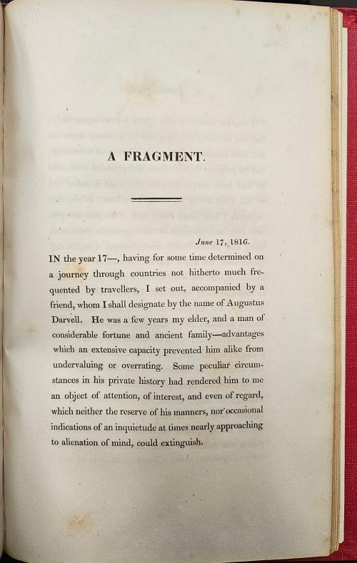 Mazeppa, A Poem by Lord Byron (First Edition, Second Issue)
