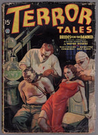 Terror Tales Sep - Oct 1936 Mad Doctor Bondage Cvr, Wayne Rogers - Pulp