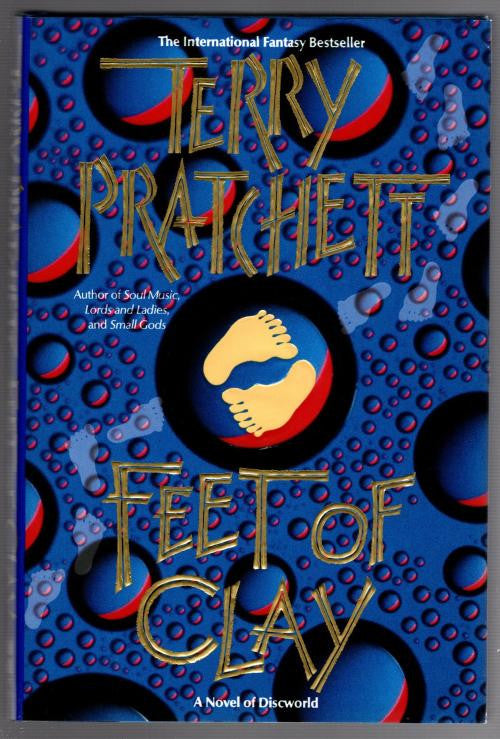 Feet of Clay by Terry Pratchett (First U.S. Edition)