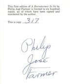 A Barnstormer in Oz by Philip Jose Farmer Limited (First Edition) Signed