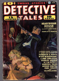 Detective Tales Aug 1935 FIRST issue; Oriental Menace cover - Pulp