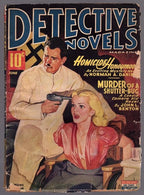 Detective Novel Jun 1944 Belarski GGA Cvr John L Benton Daniels - Pulp