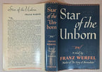 Star of the Unborn by Franz Werfel (First Edition) Rare