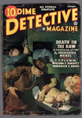Dime Detective Oct 1935 pulp, Frederick Nebel,  Frederick Davis - Pulp