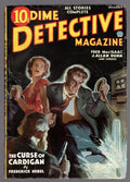 Dime Detective Dec 1935 Cornell Woolrich, Frerick Nebel- Cardigan - Pulp