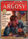 Argosy September 6 1930 Paul Stahr Cvr; Otis Adelbert Kline; F. V. W. Mason
