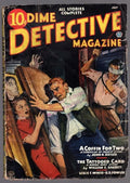 Dime Detective Jul 1937 Male Bondage Cvr Art - Pulp
