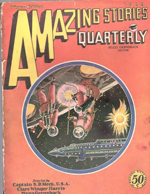 Amazing Stories Quarterly 1929 Winter Hugo Gernsback, Vincent - Pulp