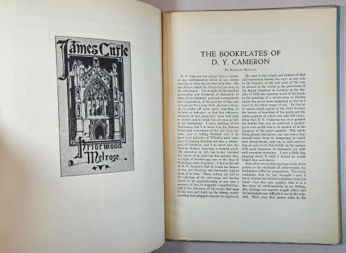 The Bookplate Annual for 1925  by Alfred  Fowler (editor) Kansas City 1925 wi...