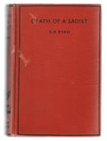 Death of a Sadist by R.R. Ryan (First Edition) Rare