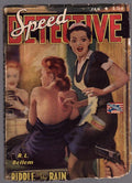 Speed Detective Jan 1943 First Issue Anderson Cvr, R. L. Bellem - Pulp