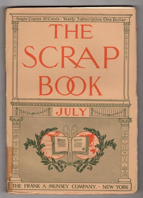 The Scrap Book Jul 1906 Early Baseball Story, Mary Roberts Rinehart