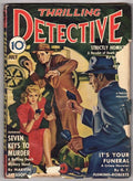 Thrilling Detective Jul 1942 GGA Cvr; Donald B Hobart - Pulp