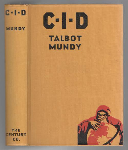 C.I.D. by Talbot Mundy (First Edition) Original DJ