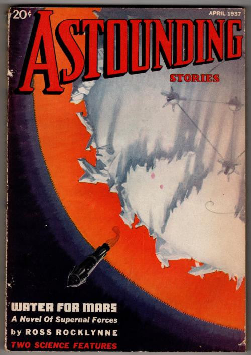 Astounding Apr 1937 Howard V. Brown Cvr; Nelson Bond First Published Sci-Fi