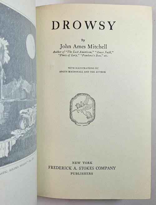 Drowsy by John Ames Mitchell (First Edition)