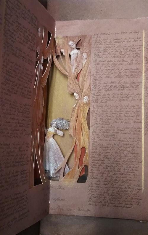 Cabinet de Curiosites by Anne Bachelier (Handmade Original Art) Limited Signe...