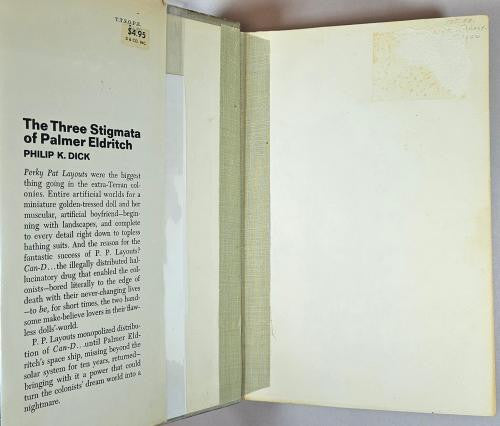 The Three Stigmata of Palmer Eldritch by Philip Dick (First Edition)
