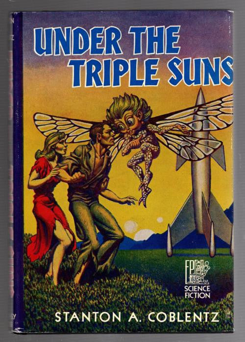 Under the Triple Suns by Stanton A. Coblentz (First Edition) Hannes Bok Cvr