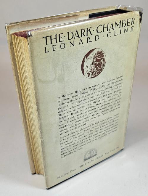 The Dark Chamber by Leonard Cline (First Edition) Rare