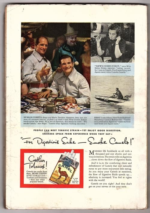 Dime Detective Oct 1936 Race Williams, Carroll J. Daly Tommy Gun cvr - Pulp