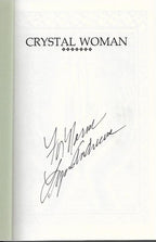 Crystal Woman by Lynn V. Andrews (First Edition) Signed