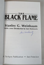 The Black Flame by Stanley Weinbaum (First Edition) Limited Signed