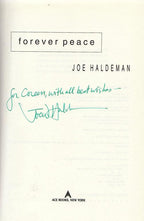 Forever Peace by Joe Haldeman (First Edition) Signed