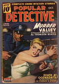 Popular Detective October 1945 GGA Cvr, Thomson Burtis - Pulp