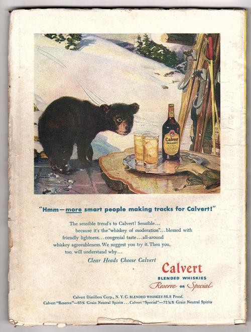 Dime Detective Feb 1947 John D MacDonald , Robert Stanley Cvr, - Pulp