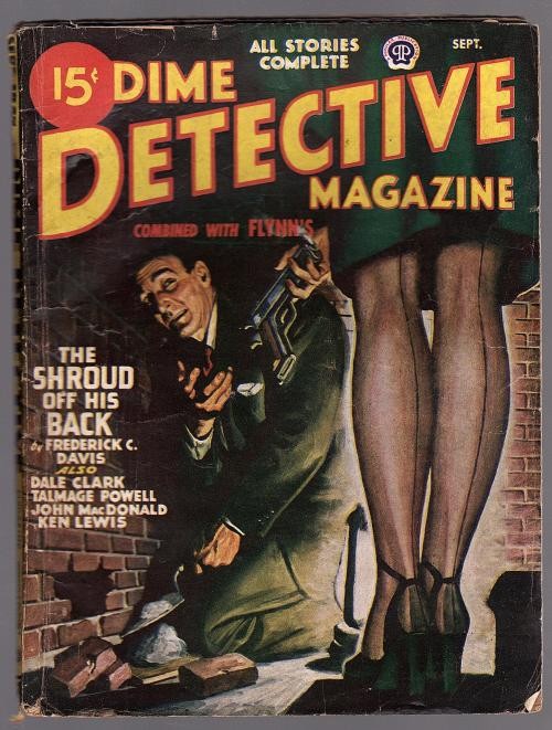 Dime Detective Sep 1947 John D. MacDonald, Frederick C. Davis
